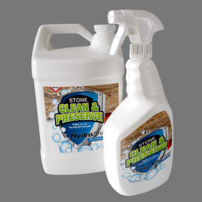 Stone Clean & Preserve (32 oz. Spray Bottle + 1 Gallon Refill)